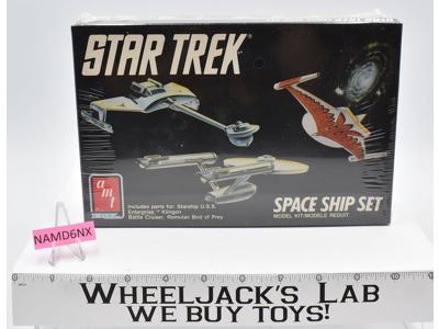 Space Ship Set Star Trek AMT Ertl Model Kit 1989 Vintage NEW MISB SEALED