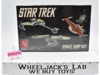 Space Ship Set Star Trek AMT Ertl Model Kit 1989 Vintage NEW MISB SEALED