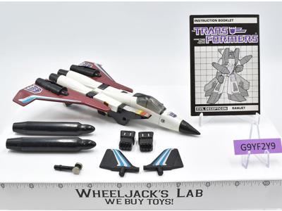 Ramjet 100% Complete 1985 Vintage Hasbro G1 Transformers Action Figure