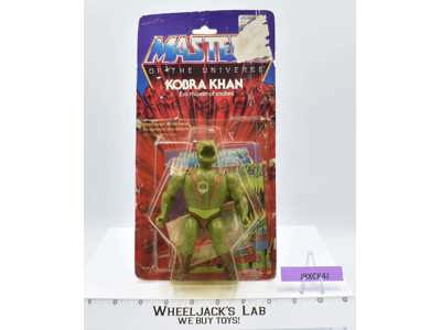 Kobra Khan RESEALED 1983 Masters of the Universe MOTU Mattel Vintage