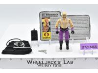 Dr. Mindbender V1 100% Complete G.I. Joe 1986 Hasbro Vintage Action Figure