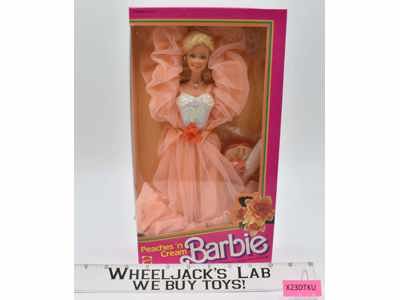 #7926 Peaches 'n Cream Barbie Doll 1984 Mattel NEW SEALED
