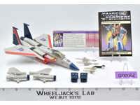 Starscream 100% Complete Vintage 1984 G1 Transformers Hasbro Action Figure