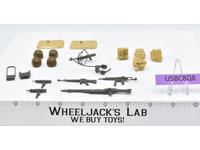 Lot Battle Gear Accessory 1 Pack 8 Set Complete 1984 Weapons G.I. Joe Vintage