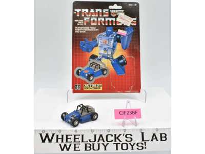 Beachcomber 100% Complete W/Cardback Vintage Hasbro 1985 G1 Transformers Figure