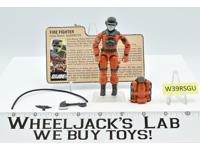 Barbecue V1 100% Complete 1985 GI Joe Hasbro Vintage Action Figure