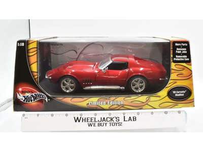 69 Corvette Stingray Modified Hot Wheels Metal 1/18 MISB NEW 2003 Mattel