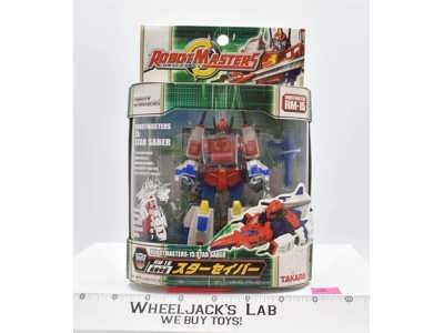 Star Saber #2 RM-15 Robot Masters Transformers 2005 Takara MISB SEALED