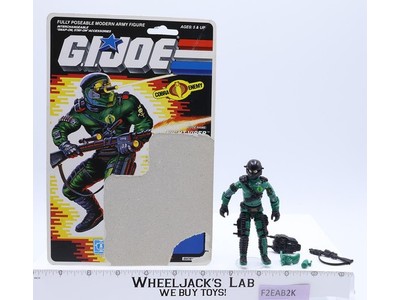 Night-Viper V1 Complete W/Cardback G.I. Joe 1989 Hasbro Vintage Action Figure