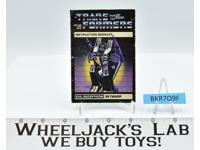 Skywarp Action Figure Instruction Manual Booklet 1984 G1 Transformers