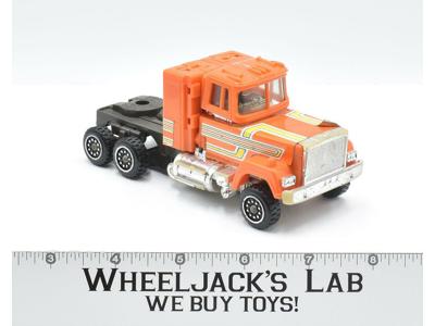 Staks Vintage GOBOTS Bandai Popy Action Figure 1985 Japan BLACK