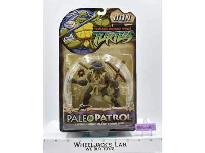Don Teenage Mutant Ninja Turtles Paleo Patrol TMNT 2006 Playmates MOSC