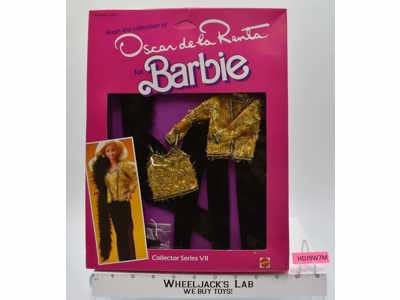 #9261 Oscar de la Renta Collector Series 7 Barbie Outfit 1984 Mattel NEW SEALED