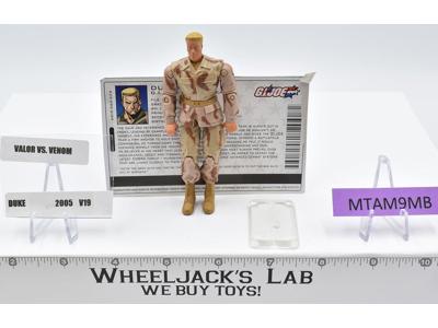 Duke v19 G.I. Joe Valor vs Venom 2005 Hasbro Action Figure
