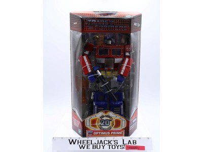 Optimus Prime Masterpiece 20th Anniversary Transformers 2003 Hasbro NEW SEALED