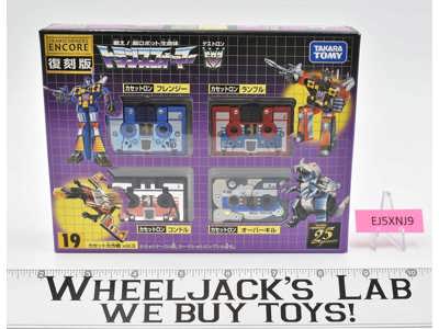 Cassettes #19 Vol. 3 Transformers Encore 2008 Takara Action Figure 100% Complete