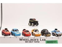 LOT of 7 Empire Triple Trixster And Tonka Turbo Tricksters Pull Back Cars