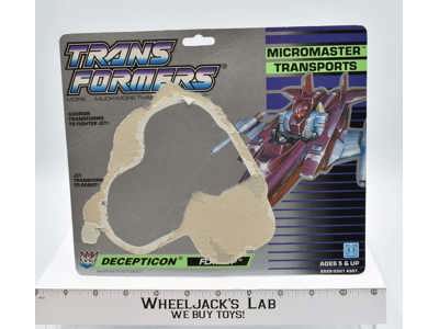 Flattop Cardback 1988 Vintage Hasbro G1 Transformers Action Figure