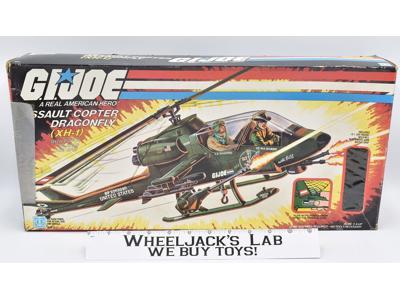 Dragonfly X-H1 100% Complete W/ Box G.I. Joe 1983 Hasbro Vintage Vehicle