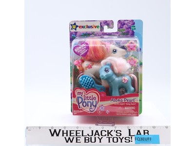 Aloha Pearl + Goody Gumdrop Flash My Little Pony MLP 2003 Hasbro NEW SEALED
