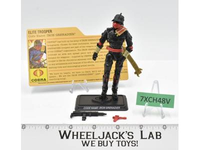 Iron Grenadier v6 100% Complete GI Joe 25th Anniversary 2008 Hasbro Figure