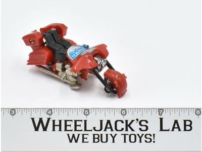 Harley Motorcycle RED Gobots Bandai Tonka 1984 Vintage Action Figure