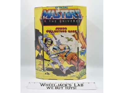Action Figure Jumbo Collectors Case #2 1984 MOTU Mattel Masters of the Universe