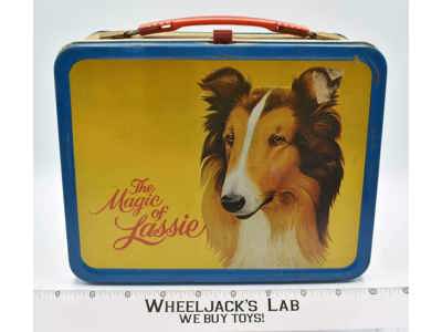 The Magic of Lassie Metal Lunchbox with Thermos 1978 King-Seeley/Lassie/Thermos