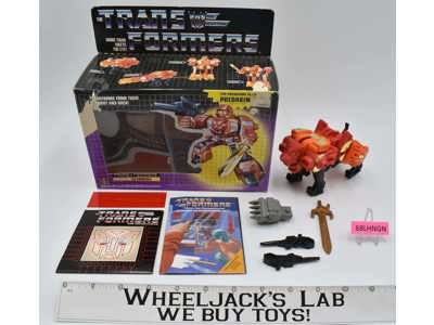 Rampage w/ Box 100% Complete 1986 Vintage Hasbro G1 Transformers Action Figure
