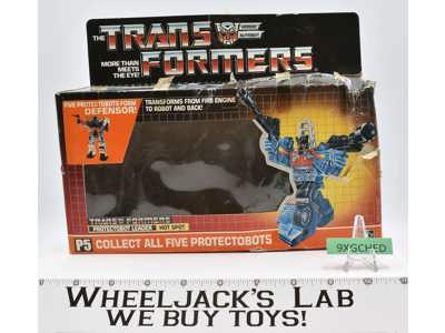 Hot Spot EMPTY BOX 1985 Vintage G1 Transformers Action Figure