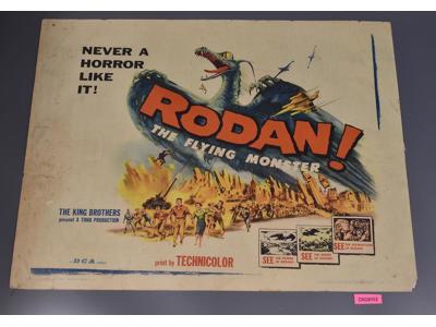 Rodan the Flying Monster 1956 Sci-fi/Horror Movie Poster 22x28