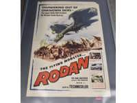 Rodan the Flying Monster 1956 Sci-fi/Horror Movie Poster 27x41