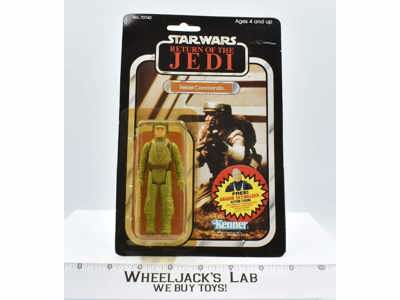 Rebel Commando 79 Back Star Wars ROTJ 1984 Kenner Figure NEW MOSC