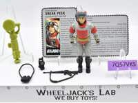 Sneak Peek V1 100% Complete G.I. Joe 1987 Hasbro Vintage Action Figure