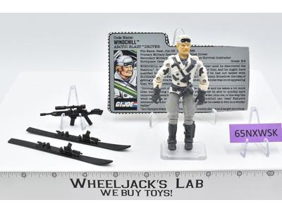 Windchill V1 100% Complete G.I. Joe 1989 Hasbro Vintage  Action Figure