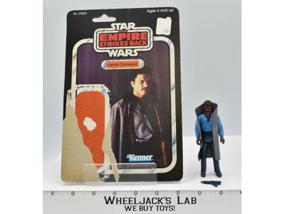 Lando Calrissian 100% Complete 32 Back ESB Star Wars Kenner 1980 NO REPRO
