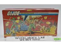 GI Joe Collectors Case 24 Action Figures W/TRAYS 1984 Tara Toy Accessory