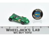 Twinmill Green With Button Hot Wheels 1968 Redline Mattel Vintage RL