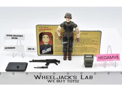 Leatherneck v4 100% Complete G.I. Joe 2001 Hasbro Action Figure