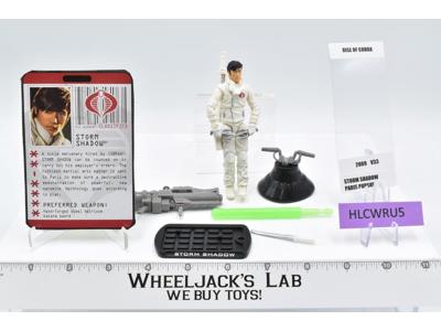 Storm Shadow Paris Pursuit 100% Complete GI Joe Rise of Cobra 2009 Hasbro Figure