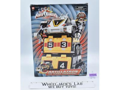 Turbo Transport Artillatron Power Rangers Deluxe 1997 Bandi MIB
