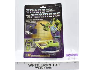 Scavenger MOSC NEW Sealed 1985 Vintage Hasbro G1 Transformers Action Figure