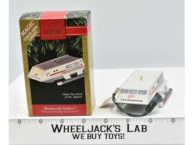 Shuttlecraft Galileo Star Trek MIB 1992 Hallmark Magic Keepsake Ornament