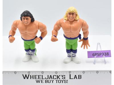 The Rockers Shawn &amp; Marty WWF 1990 Wrestling Hasbro Action Figures