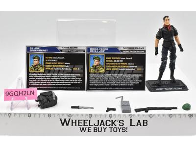 Vincent "Falcon" Falcone 100% Complete G.I Joe 50th Anniversary 2016 Hasbro