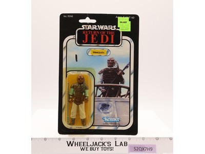 Weequay 65 Back-B Star Wars ROTJ 1983 Kenner Action Figure NEW MOSC SEALED