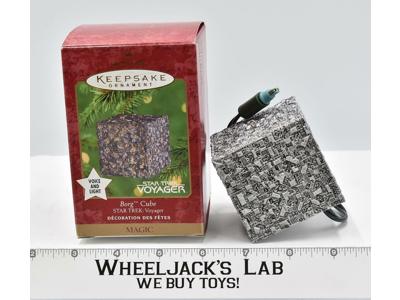 Borg Cube Star Trek Voyager MIB 2000 Hallmark Magic Keepsake Ornament