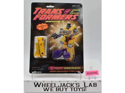 Bonecrusher Constructicon G2 Transformers 1992 Hasbro Action Figure MOSC SEALED