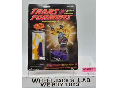 Scavenger Constructicon G2 Transformers 1992 Hasbro Action Figure MOSC SEALED