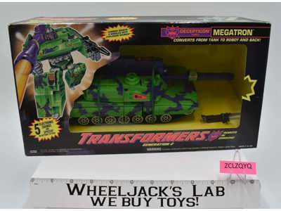Megatron Decepticon G2 Transformers 1993 Hasbro Vintage Action Figure NEW MIB